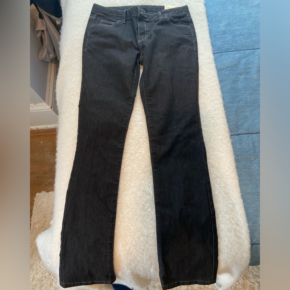 FADED Glory NEW Girls Jeans Size 12 Blackwash Black Jean NWT